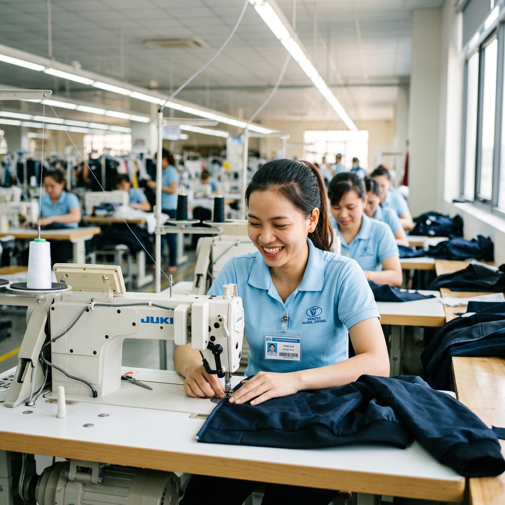 Nhân viên may Uniform Việt Nam